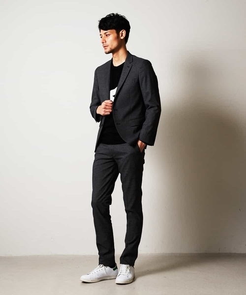 MICHEL KLEIN HOMME (ミッシェルクランオム)の「ニット(ラファエロ)(ニット/セーター・メンズ・ブラック/アイボリー・46/48/51)」の10枚目の写真