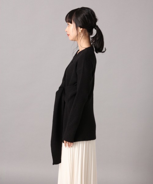 LOWRYS FARM（ローリーズファーム）の「リブムスビプルオーバー　860984（ニット/セーター・レディース・ブラック/ブラウン/グリーン/アイボリー・FREE）」の6枚目の写真