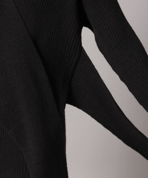 LOWRYS FARM（ローリーズファーム）の「リブムスビプルオーバー　860984（ニット/セーター・レディース・ブラック/ブラウン/グリーン/アイボリー・FREE）」の13枚目の写真