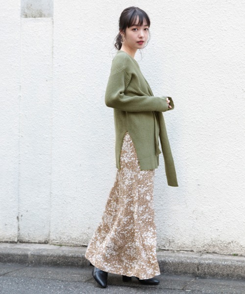 LOWRYS FARM（ローリーズファーム）の「リブムスビプルオーバー　860984（ニット/セーター・レディース・ブラック/ブラウン/グリーン/アイボリー・FREE）」の18枚目の写真