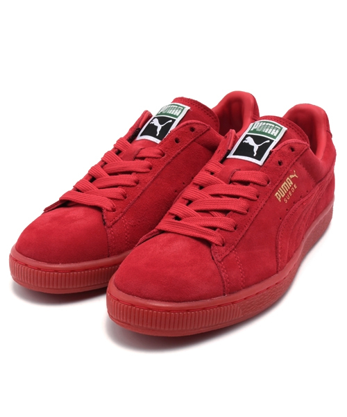 PUMA（プーマ）の「スウェードクラシック＋ ICED (UNISEX) - sport classic - SUEDE（スニーカー・メンズ・グリーン/レッド/イエロー・22.5cm/25cm/28cm/27cm/27.5cm/30cm/25.5cm/23.5cm/31cm/29cm/23cm/24cm/26.5cm/24.5cm/26cm/28.5cm）」の3枚目の写真