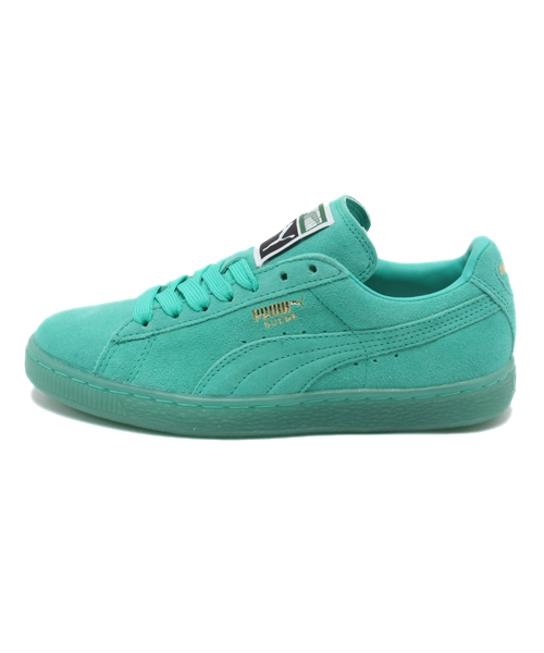 PUMA（プーマ）の「スウェードクラシック＋ ICED (UNISEX) - sport classic - SUEDE（スニーカー・メンズ・グリーン/レッド/イエロー・22.5cm/25cm/28cm/27cm/27.5cm/30cm/25.5cm/23.5cm/31cm/29cm/23cm/24cm/26.5cm/24.5cm/26cm/28.5cm）」の4枚目の写真