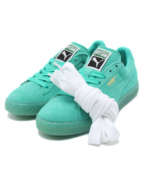 PUMA（プーマ）の「スウェードクラシック＋ ICED (UNISEX) - sport classic - SUEDE（スニーカー・メンズ・グリーン/レッド/イエロー・22.5cm/25cm/28cm/27cm/27.5cm/30cm/25.5cm/23.5cm/31cm/29cm/23cm/24cm/26.5cm/24.5cm/26cm/28.5cm）」の10枚目の写真