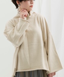 Ambre Neige | サイドスリットオフタートル【WEB/EC限定商品】(ニット/セーター)