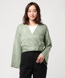 TAN�i�^���j�́uTAN �gIKAT PATTERN CASHCOURT�h�g�b�v�X�i�j�b�g/�Z�[�^�[�j�v