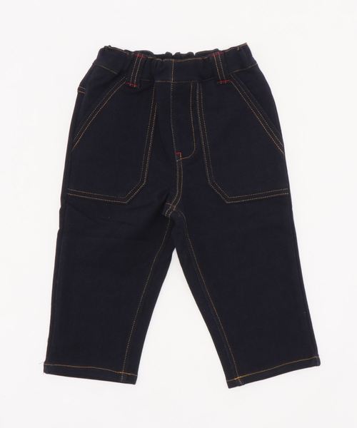 RAGMART(ラグマート)の「カットソーストレッチパンツ 7分丈(その他パンツ・キッズ・ブラック/ネイビー/ベージュ/グリーン・100cm/120cm/130cm/110cm)」の9枚目の写真