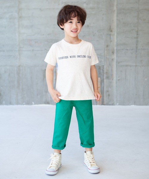 RAGMART(ラグマート)の「カットソーストレッチパンツ 7分丈(その他パンツ・キッズ・ブラック/ネイビー/ベージュ/グリーン・100cm/120cm/130cm/110cm)」の12枚目の写真