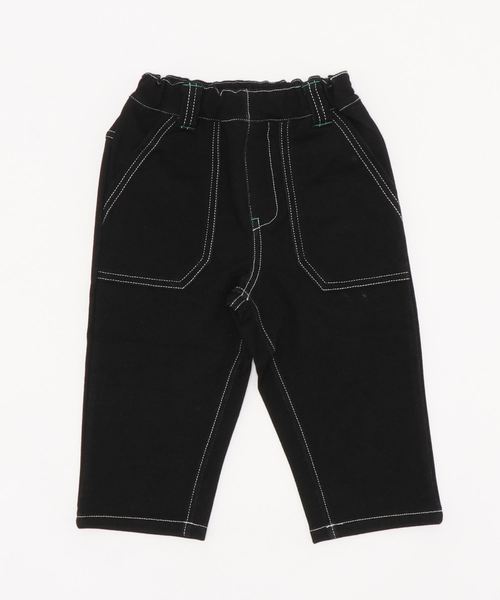 RAGMART(ラグマート)の「カットソーストレッチパンツ 7分丈(その他パンツ・キッズ・ブラック/ネイビー/ベージュ/グリーン・100cm/120cm/130cm/110cm)」の17枚目の写真