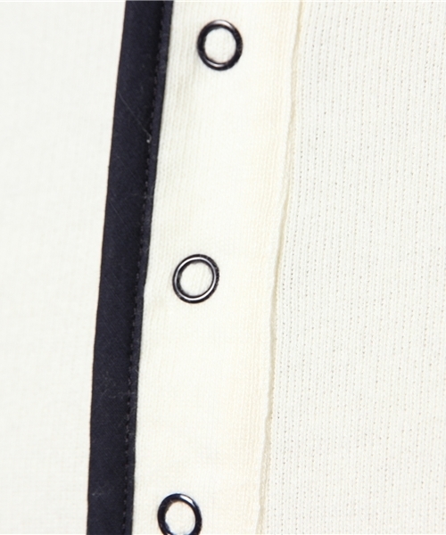 coen（コーエン）の「コットンレーヨンヘンリーネックカットソー（Tシャツ/カットソー・メンズ・オフホワイト/グレー/ネイビー・MEDIUM/LARGE/SMALL/X-LARGE）」の8枚目の写真