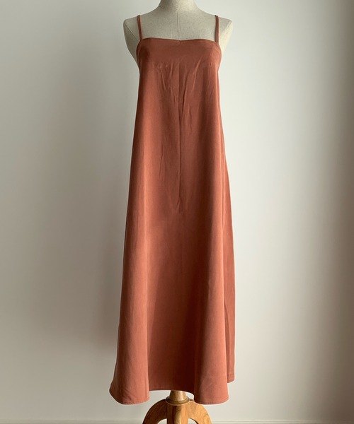 LE MORE（リモア）の「サロペットワンピース/バックリボンキャミワンピース（ワンピース・レディース・ブラウン/オレンジ系その他・FREE）」の17枚目の写真