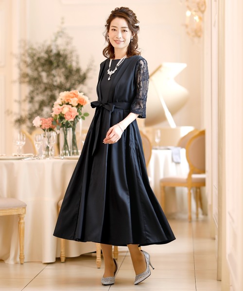 WILLFULLY オケージョンドレス　ブラック黒【美品】 forksy.（フォルクシー） ドレス 「forksy.」「オケージョン対応