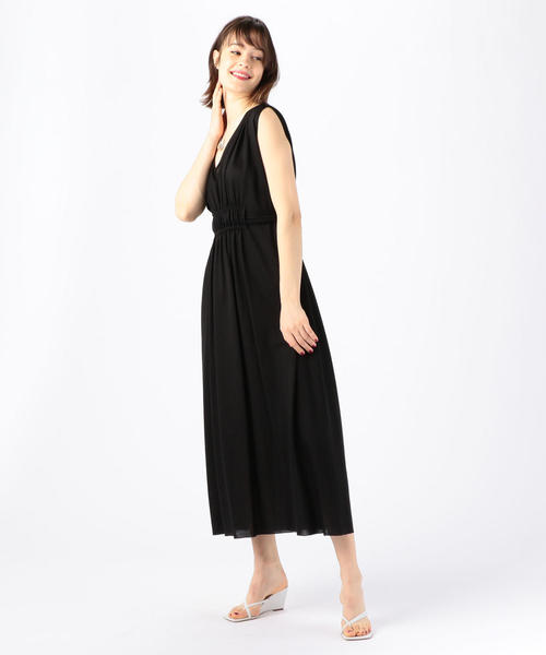 別注 Baume Tomorrowland リヨセルジャージー ウエストマークロングワンピース ワンピース Tomorrowland トゥモローランド のファッション通販 Zozotown