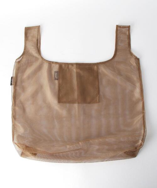 junes（ジュネス）の「[ ジューンズ ] SC ★ junes HOMBRE メッシュバッグ / エコバッグ（エコバッグ/サブバッグ・メンズ・ダークブラウン/ロイヤルブルー/イエロー・FREE）」の2枚目の写真