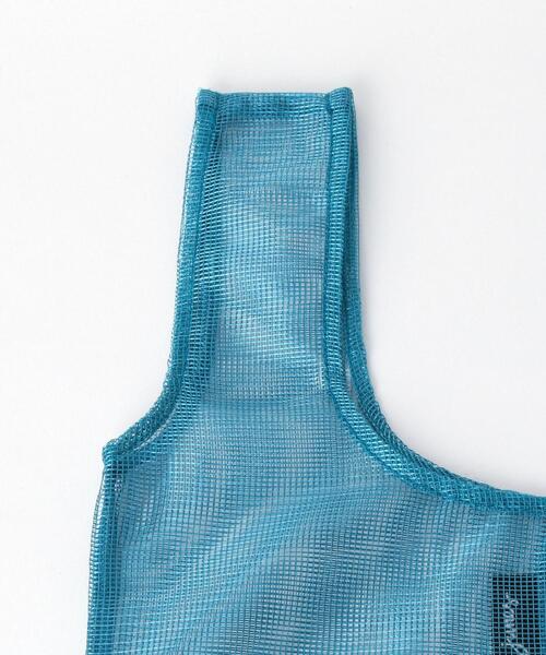 junes（ジュネス）の「[ ジューンズ ] SC ★ junes HOMBRE メッシュバッグ / エコバッグ（エコバッグ/サブバッグ・メンズ・ダークブラウン/ロイヤルブルー/イエロー・FREE）」の5枚目の写真