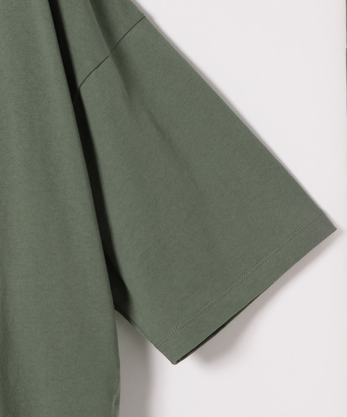 LOWRYS FARM(ローリーズファーム)の「ヘムロングスリットS/S 885196(Tシャツ/カットソー・メンズ・ブラック/オフホワイト/グリーン・MEDIUM/LARGE)」の7枚目の写真