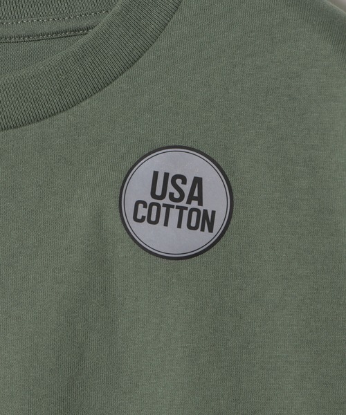 LOWRYS FARM(ローリーズファーム)の「ヘムロングスリットS/S 885196(Tシャツ/カットソー・メンズ・ブラック/オフホワイト/グリーン・MEDIUM/LARGE)」の8枚目の写真