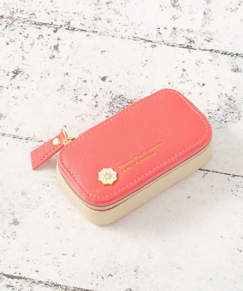Afternoon Tea(アフタヌーンティー)の「モチーフ付きポータブルミニアクセサリーボックス(収納グッズ)」|ピンク系その他