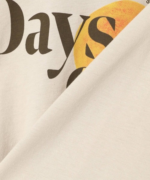 BAYFLOW(ベイフロー)の「カリフォルニアコットンアソートロゴTee(Tシャツ/カットソー・レディース・ベージュ/ブルー/オレンジ/ホワイト・SMALL/MEDIUM)」の14枚目の写真