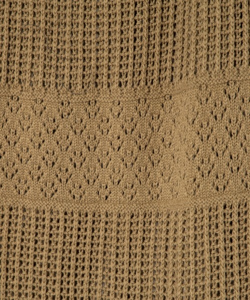 WEGO（ウィゴー）の「WEGO/【セットアップ対応商品】透かし編みニットスカート（スカート・レディース・カーキ/ホワイト・FREE）」の16枚目の写真