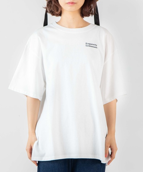WEGO（ウィゴー）の「WEGO/メッセージバックプリントTシャツ（Tシャツ/カットソー・レディース・ホワイト/グリーン系その他・FREE）」の21枚目の写真