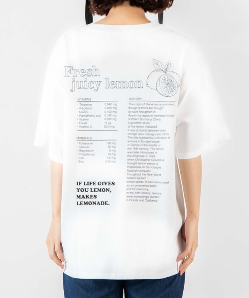 WEGO（ウィゴー）の「WEGO/メッセージバックプリントTシャツ（Tシャツ/カットソー・レディース・ホワイト/グリーン系その他・FREE）」の15枚目の写真