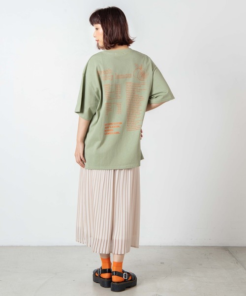 WEGO（ウィゴー）の「WEGO/メッセージバックプリントTシャツ（Tシャツ/カットソー・レディース・ホワイト/グリーン系その他・FREE）」の16枚目の写真