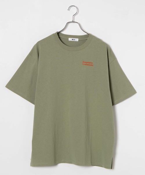 WEGO（ウィゴー）の「WEGO/メッセージバックプリントTシャツ（Tシャツ/カットソー・レディース・ホワイト/グリーン系その他・FREE）」の8枚目の写真