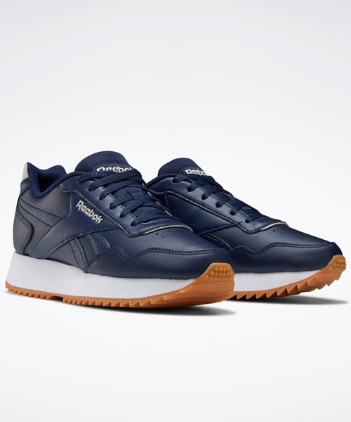 Reebok（リーボック）の「ロイヤル グライド リップル / Royal Glide Ripple（スニーカー・レディース・ネイビー/ブラック×ホワイト・22.5cm/23.5cm/24.5cm/25.5cm/23.0cm/24.0cm/25.0cm）」の8枚目の写真