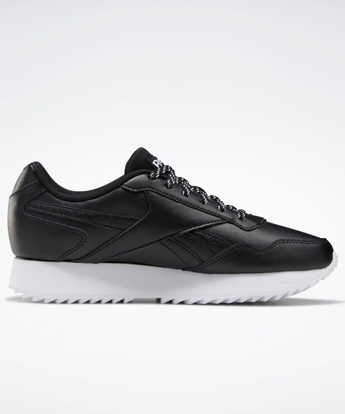 Reebok（リーボック）の「ロイヤル グライド リップル / Royal Glide Ripple（スニーカー・レディース・ネイビー/ブラック×ホワイト・22.5cm/23.5cm/24.5cm/25.5cm/23.0cm/24.0cm/25.0cm）」の6枚目の写真