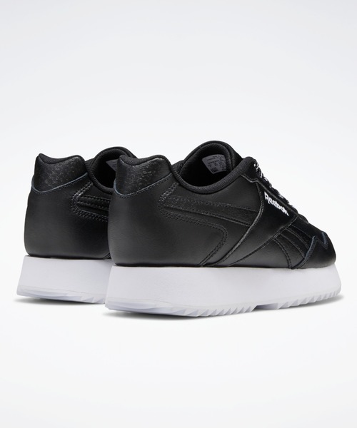 Reebok（リーボック）の「ロイヤル グライド リップル / Royal Glide Ripple（スニーカー・レディース・ネイビー/ブラック×ホワイト・22.5cm/23.5cm/24.5cm/25.5cm/23.0cm/24.0cm/25.0cm）」の4枚目の写真