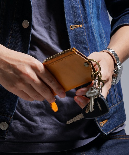 MURA（ムラ）の「イタリアンレザー Ｌ字ファスナー カードキー対応 スマート キーケース（キーケース/キーアクセサリー・レディース・ダークブラウン/ブラック/キャメル/ネイビー/イエロー/グリーン・FREE）」の16枚目の写真