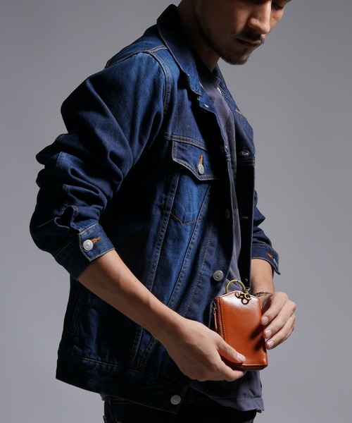 MURA（ムラ）の「イタリアンレザー Ｌ字ファスナー カードキー対応 スマート キーケース（キーケース/キーアクセサリー・レディース・ダークブラウン/ブラック/キャメル/ネイビー/イエロー/グリーン・FREE）」の14枚目の写真