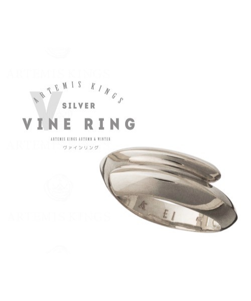 ARTEMIS KINGS（アルテミスキングス）の「ARTEMIS KINGS/ｳﾞｧｲﾝﾘﾝｸﾞ（リング・メンズ・シルバー・FREE）」の12枚目の写真
