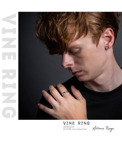 ARTEMIS KINGS（アルテミスキングス）の「ARTEMIS KINGS/ｳﾞｧｲﾝﾘﾝｸﾞ（リング・メンズ・シルバー・FREE）」の13枚目の写真