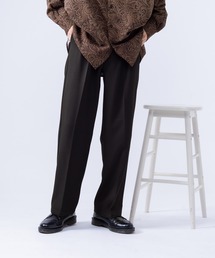 kutir | 着回し抜群2タックストレートパンツ(その他パンツ)