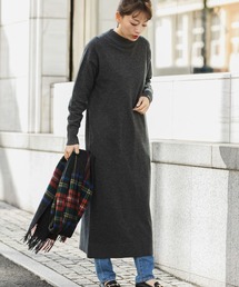 URBAN RESEARCH Sonny Label | モックネックロングニットワンピース∴(ワンピース)
