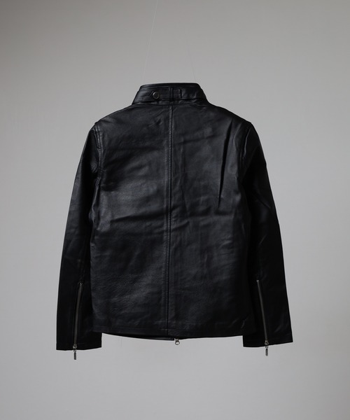 EVOLUTION（エボリューション）の「【EVOLUTION】レザーライダーズブルゾン（ライダースジャケット・メンズ・ブラウン/ブラック・M/L/2L）」の15枚目の写真