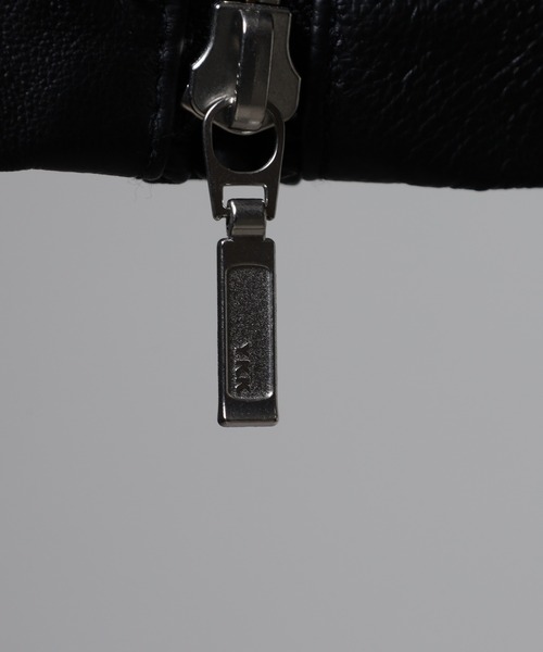 EVOLUTION（エボリューション）の「【EVOLUTION】レザーライダーズブルゾン（ライダースジャケット・メンズ・ブラウン/ブラック・M/L/2L）」の13枚目の写真