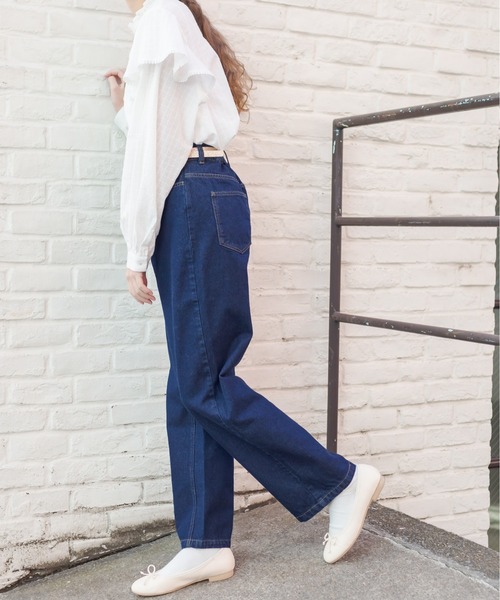 セール ベルト付ゆるカジストレートパンツ その他パンツ Olive Des Olive オリーブデオリーブ のファッション通販 Zozotown