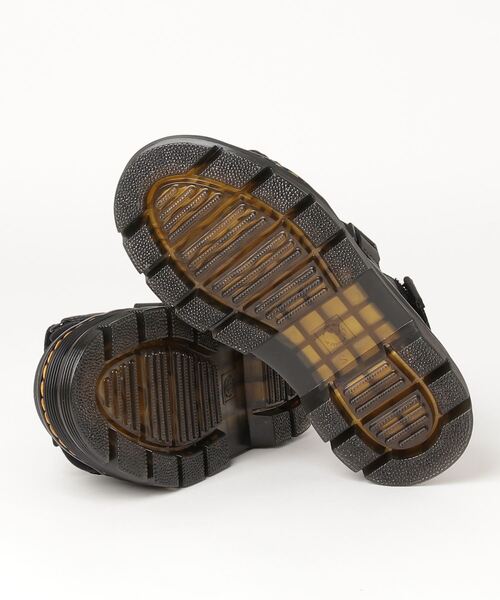 Dr. Martens(ドクターマーチン)の「Dr.Martens TRACT FORSTER BLACK POLY RIP STOP+ELEMENT / ドクターマーチン トラクト フォレスター ブラック ポリー リップストップ+エレメント(サンダル・メンズ・ブラック・4/6/8/9/5/7/3)」の3枚目の写真