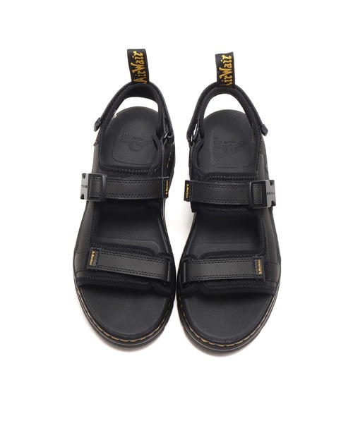 Dr. Martens(ドクターマーチン)の「Dr.Martens TRACT FORSTER BLACK POLY RIP STOP+ELEMENT / ドクターマーチン トラクト フォレスター ブラック ポリー リップストップ+エレメント(サンダル・メンズ・ブラック・4/6/8/9/5/7/3)」の7枚目の写真