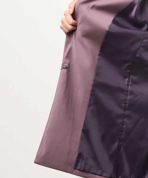 AULI(アウリィ)の「【低身長向けサイズ】ロングテーラードジャケット(テーラードジャケット・レディース・パープル/ブルー/ブラック・XS/S)」の4枚目の写真