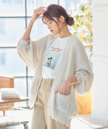 ニット ダメージ」に該当するカーディガン/ボレロファッション通販