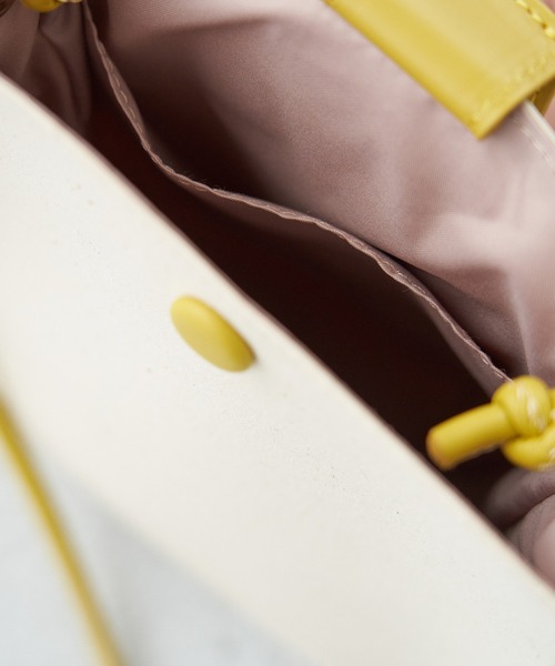 ROPE' PICNIC（ロペピクニック）の「スクエアミニショルダーバッグ（ショルダーバッグ・レディース・ブラック/ブルー/イエロー・FREE）」の12枚目の写真