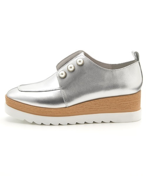 STACCATO(スタッカート)の「メイジーパールプラットフォーム(ドレスシューズ・レディース・ブラック/シルバー・24cm/23cm/22.5cm/23.5cm/24.5cm)」の6枚目の写真