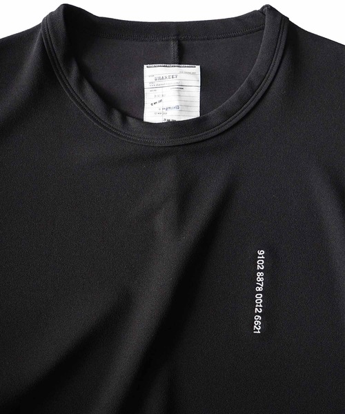 SHAREEF(シャリーフ)の「GEORGETTE JQ BIG-T(Tシャツ/カットソー・メンズ・ブラック/チャコールグレー/グレイッシュベージュ/ホワイト系その他・2/1/3)」の5枚目の写真