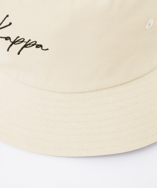 Kappa（カッパ）の「Kappa / カッパ 別注 ワンポイント ロゴ刺繍 ツイルバケットハット/ベルハット（ハット・メンズ・ブラック/オフホワイト/ベージュ・FREE）」の9枚目の写真