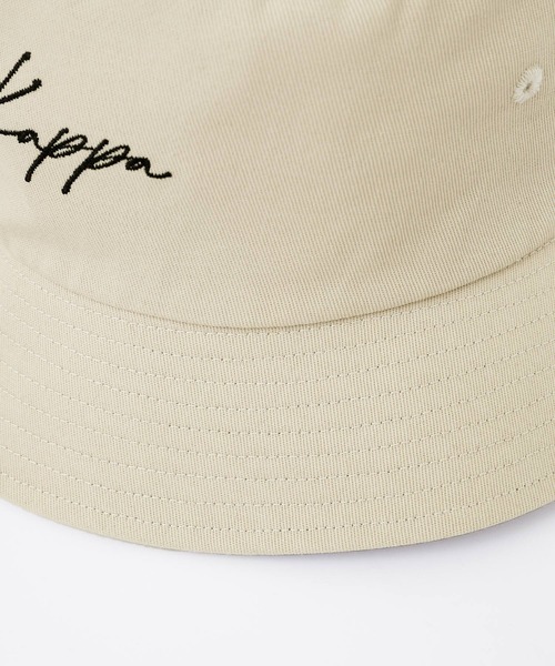 Kappa（カッパ）の「Kappa / カッパ 別注 ワンポイント ロゴ刺繍 ツイルバケットハット/ベルハット（ハット・メンズ・ブラック/オフホワイト/ベージュ・FREE）」の16枚目の写真