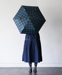 ALCEDO （アルセド）の「ALCEDO:UVカット　傘 magyar/blackwatch/stamps 総柄（折りたたみ傘）」