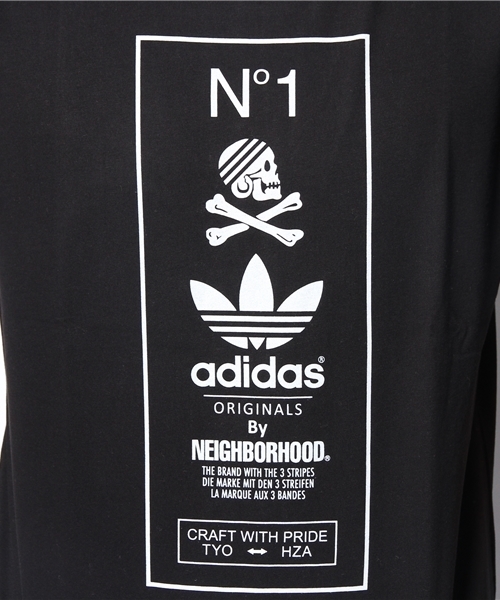 adidas Originals(アディダスオリジナルス)の「NH GRAPHIC-T 1 S09888(Tシャツ/カットソー・メンズ・ホワイト/ブラック・X-LARGE/LARGE/SMALL/MEDIUM)」の4枚目の写真
